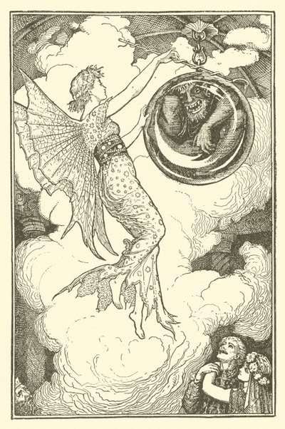 Prinz Narziss und Prinzessin Potentilla (Gravur) von Henry Justice Ford