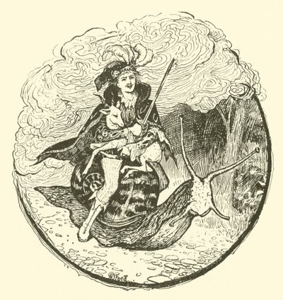 Prinz Vivien und Prinzessin Placida (Gravur) von Henry Justice Ford