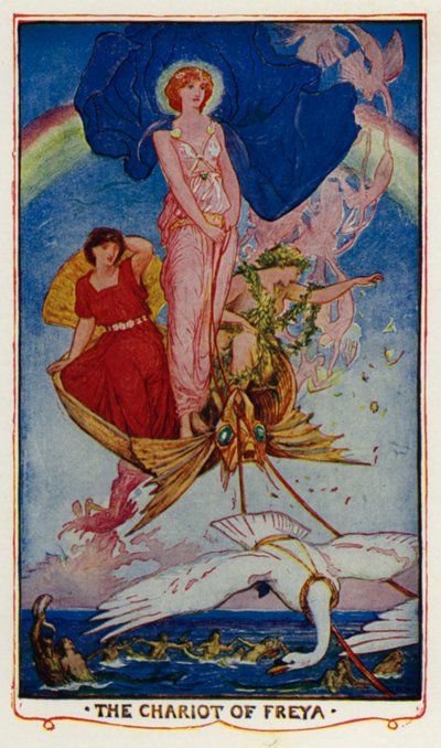 Der Wagen der Freya von Henry Justice Ford