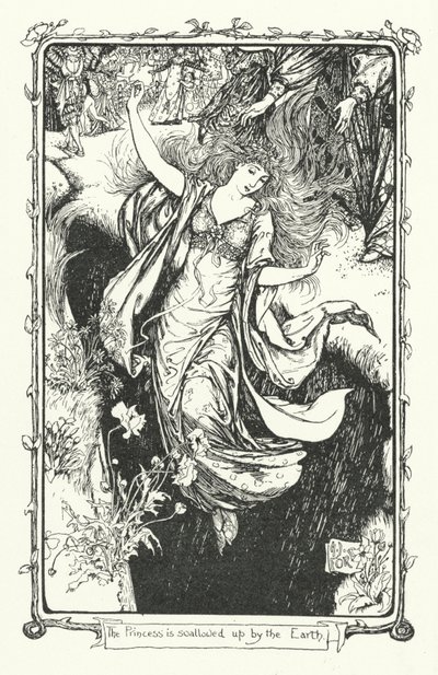 Die Prinzessin wird von der Erde verschlungen von Henry Justice Ford