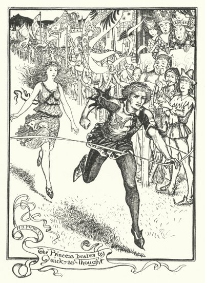 Die Prinzessin von Schnellwiegedanke geschlagen (Gravur) von Henry Justice Ford