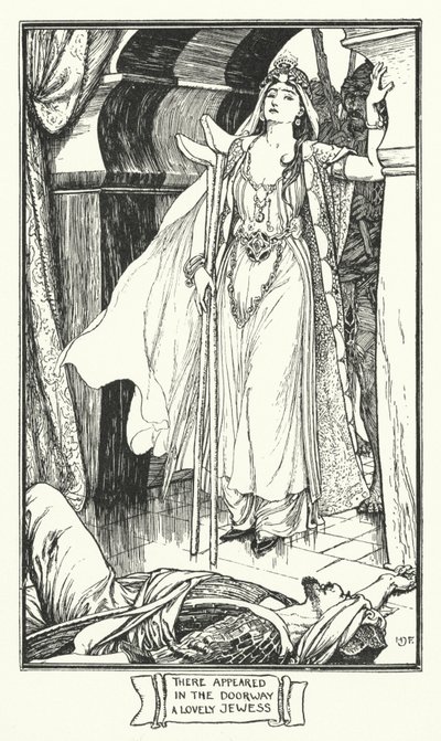 In der Tür erschien eine schöne Jüdin von Henry Justice Ford