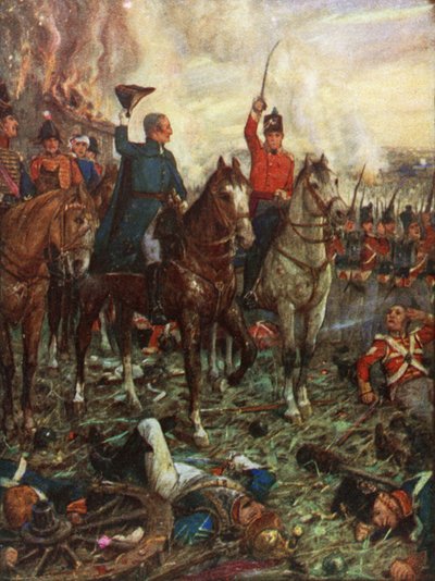 Waterloo, 19 Uhr, 18. Juni 1815 von Henry Justice Ford