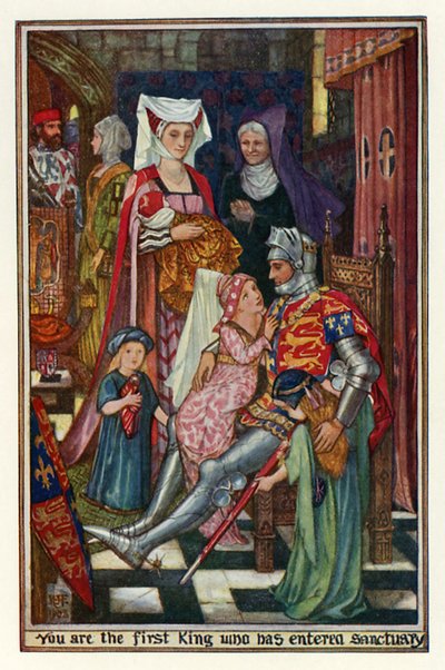 Du bist der erste König, der das Heiligtum betreten hat von Henry Justice Ford