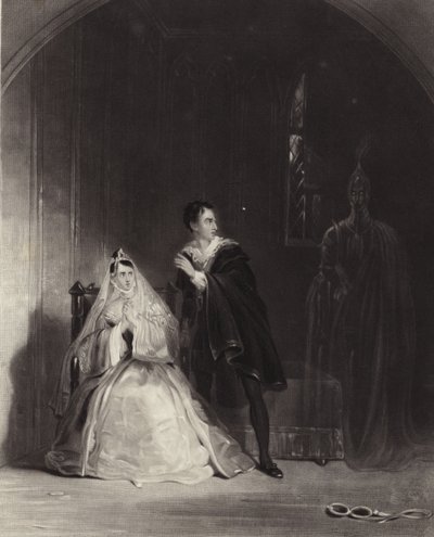 Eine Szene aus Hamlet von Henry Liverseege
