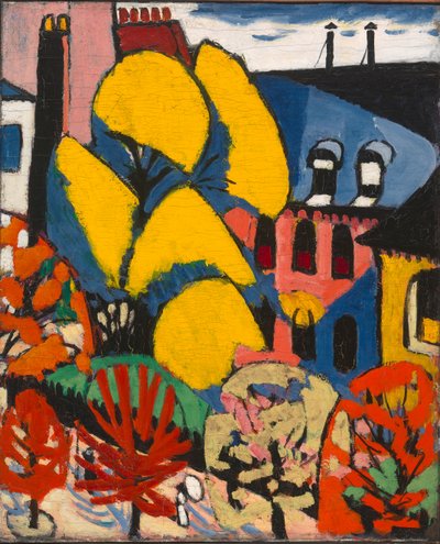 Bäume, ca. 1912-14 von Henry Lyman Saÿen