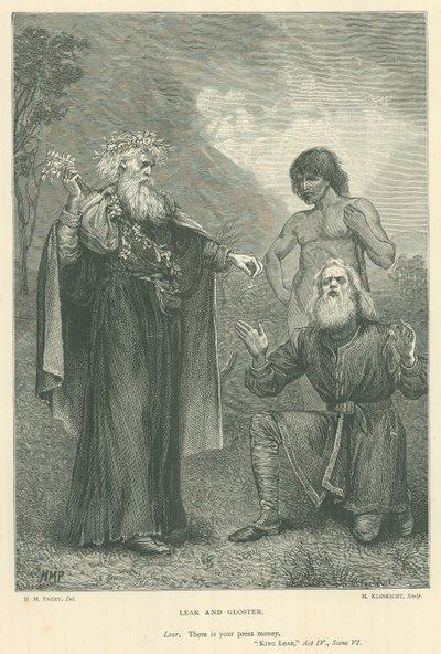 Illustration für König Lear von Henry Marriott Paget