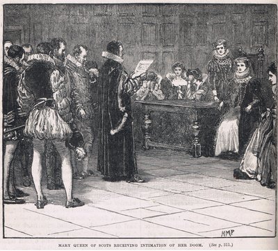 Maria Stuart erhält die Nachricht von ihrem Schicksal von Henry Marriott Paget