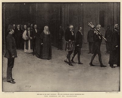 Die Beerdigung von Mr. Gladstone von Henry Marriott Paget