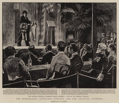 Die Honourable Artillery Company und die Kolonialpremiers von Henry Marriott Paget
