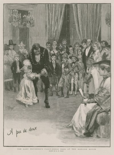 Der Maskenball der Lady Mayoress im Mansion House von Henry Marriott Paget