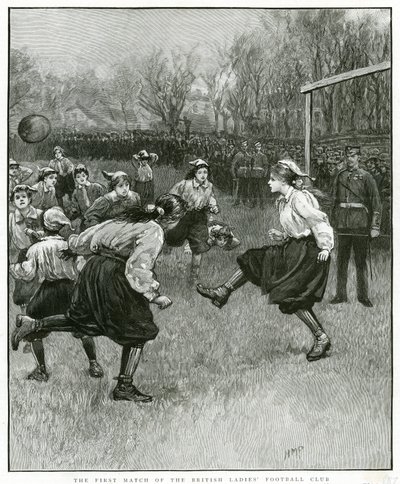 Das erste Spiel des British Ladies
