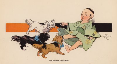 Illustration für Die Abenteuer einer japanischen Puppe von Henry Mayer