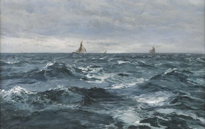 Segeln auf rauer See von Henry Moore