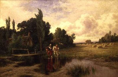 Über den Bach von Henry Parker