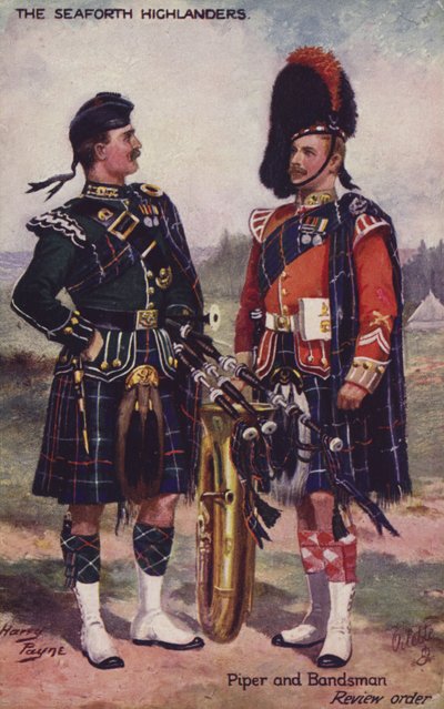 Die Seaforth Highlanders von Henry Payne