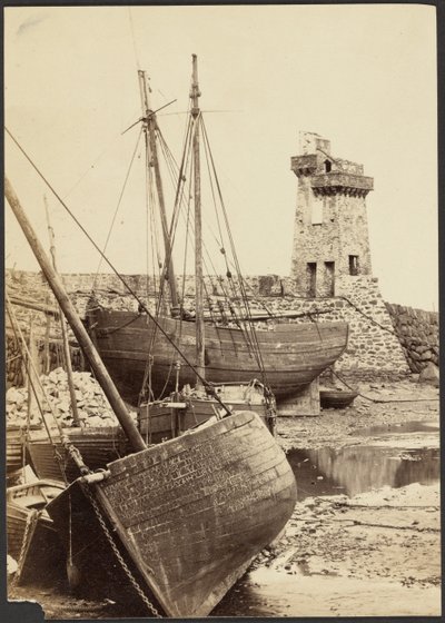 Boote im Hafen von Henry Pollock
