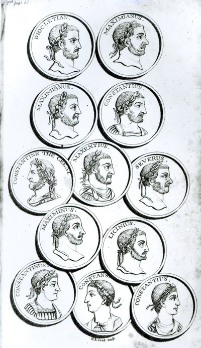 Porträts römischer Kaiser, aus 