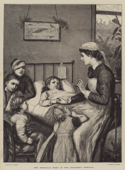 Die Weihnachtsgeschichte im Kinderkrankenhaus von Henry Robert Robertson