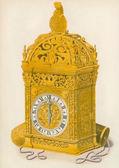 Uhr, präsentiert von Heinrich VIII. an Anne Boleyn, 1533 von Henry Shaw