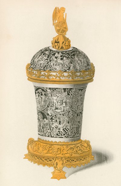 Niello-Becher, Ende des 15. Jahrhunderts von Henry Shaw