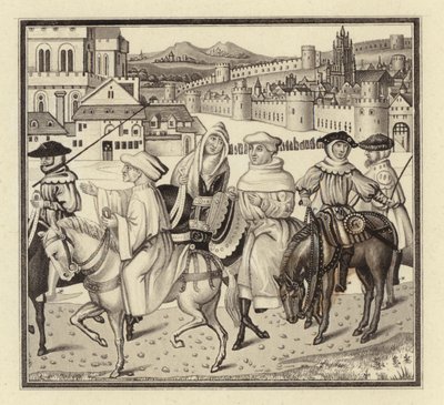 Die Canterbury-Pilgerreise von Henry Shaw