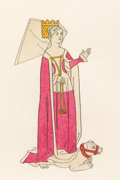 Lady Anne, Ehefrau von Richard III., 1483-85 von Henry Shaw