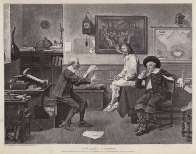 Unwillige Zuhörer von Henry Stacey (after) Marks