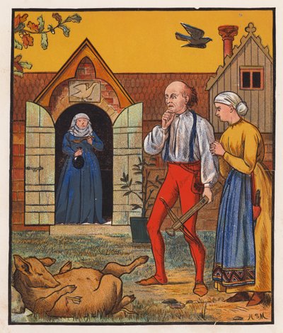 Der Schneider und die Krähe von Henry Stacy (after) Marks