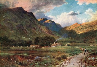Eine Schäferhütte in Glen Nevis, Inverness-Shire von Henry Sutton Palmer