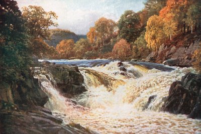 Die Wasserfälle von Tummel, Perthshire von Henry Sutton Palmer