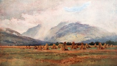 Nasse Erntezeit bei Dalmally, Argyllshire von Henry Sutton Palmer