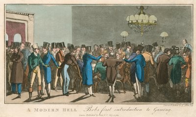 Eine moderne Hölle; Bobs erste Einführung ins Glücksspiel von Henry Thomas Alken
