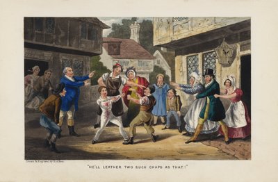 Kämpfende Jungen von Henry Thomas Alken