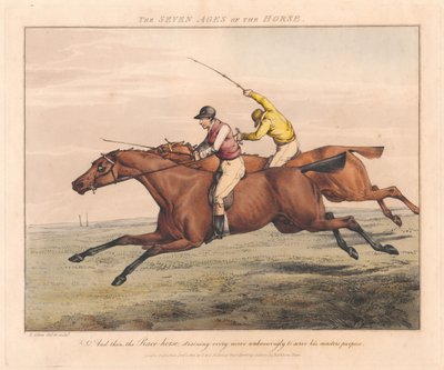 Siebenteilige Folge: Die sieben Lebensalter des Pferdes von Henry Thomas Alken