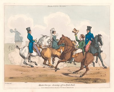 Satz von zwölf [Szenen aus dem Leben von Meister George] von Henry Thomas Alken