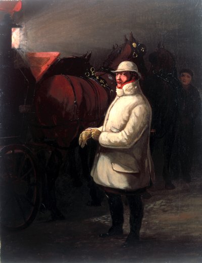 Der Postkutscher, 1832 von Henry Thomas Alken