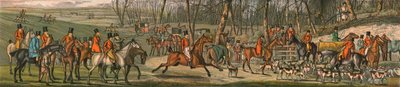 Die Jagd - Das Treffen, 1820, 1890 von Henry Thomas Alken