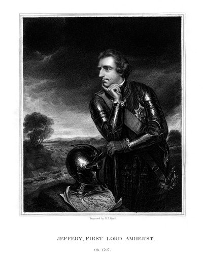 Jeffery Amherst, 1. Baron Amherst, Oberbefehlshaber der britischen Armee, 1832 von Henry Thomas Ryall