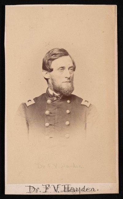 Porträt von Ferdinand Vandeveer Hayden von Henry Ulke