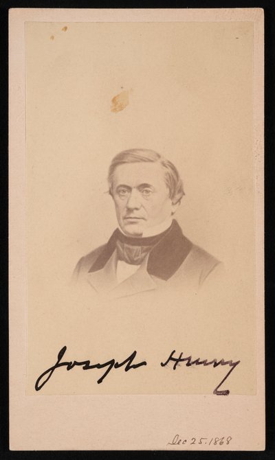 Porträt von Joseph Henry von Henry Ulke