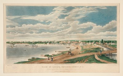 Ansicht von Genf, Ontario County, N.Y. von Henry Walton