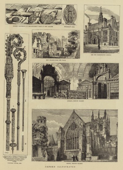 Oxford illustriert von Henry William Brewer