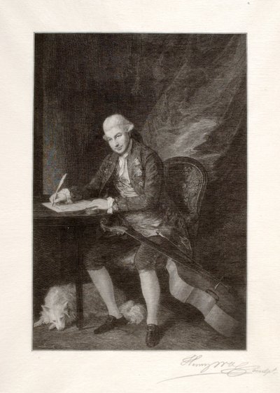 Karl Friedrich Abel von Henry Wolf