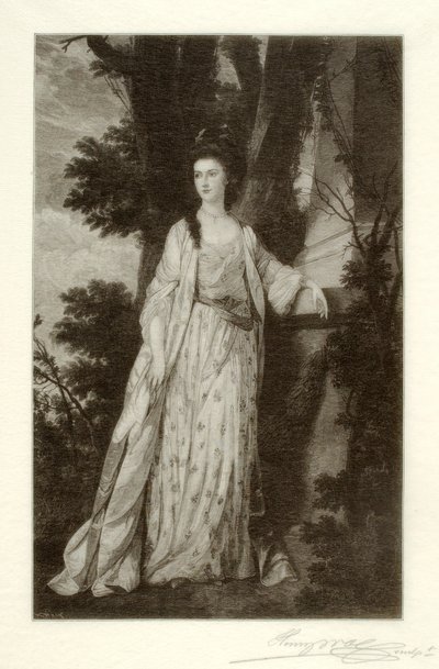 Lady Stanhope von Henry Wolf