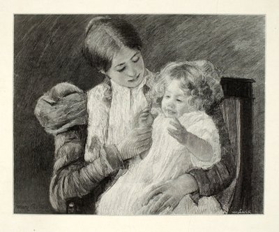 Mutter und Kind von Henry Wolf