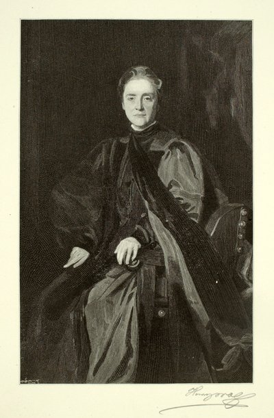 Frau Cary Thomas von Henry Wolf
