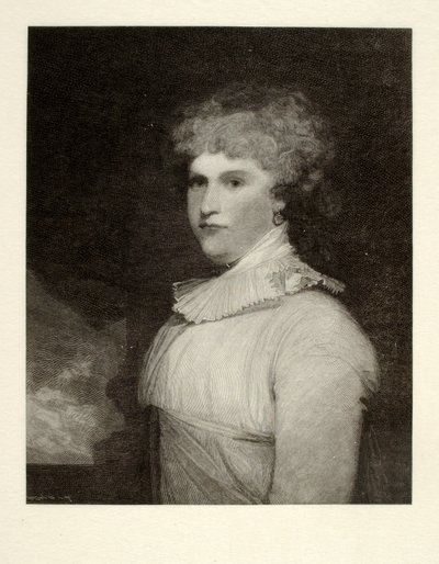 Frau Peter Meircken (Maria Snowden) von Henry Wolf
