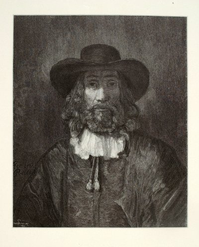Porträt eines Mannes von Henry Wolf