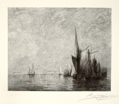 San Giorgio, Venedig von Henry Wolf